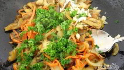 жареные вешенки