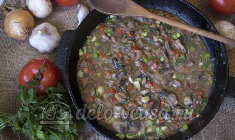 Рецепт грибной гуляш