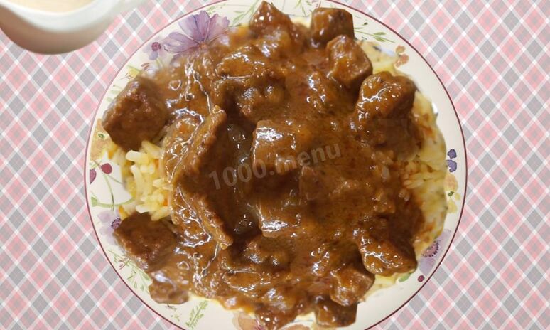 Рецепт гуляш из филе утки