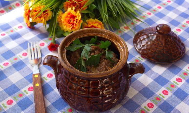 Рецепт гуляш из говядины в духовке