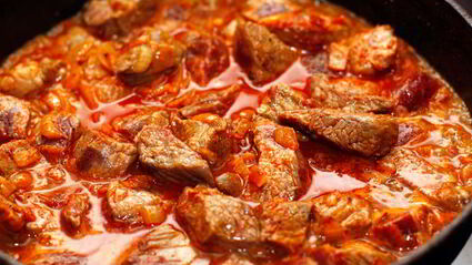 гуляш из говядины