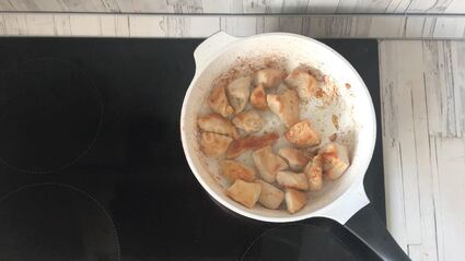 гуляш из индейки с подливкой