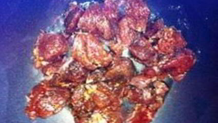 гуляш из козлятины