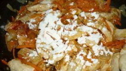 гуляш из куриной грудки