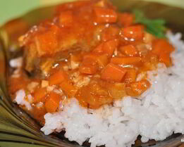 Гуляш из рыбы