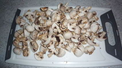 гуляш из свинины с шампиньонами