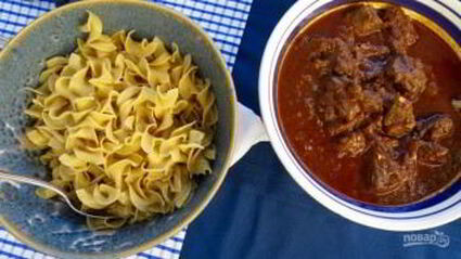 гуляш с мясом