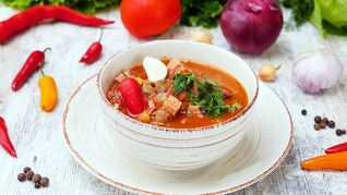 Гуляш с телятиной