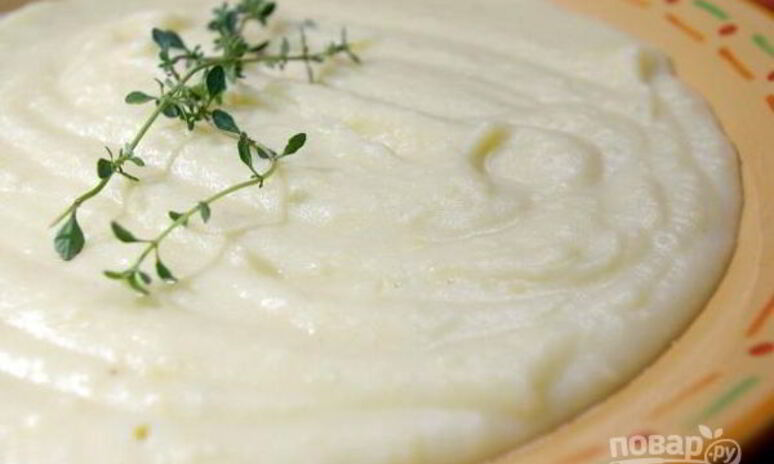 Рецепт картофельное пюре по-французски