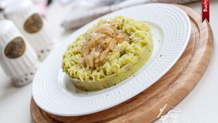 Картофельное пюре с авокадо