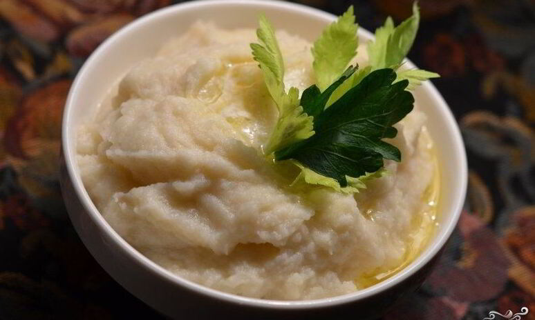 Рецепт картофельное пюре с чесноком