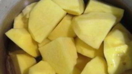 картофельное пюре с чесноком