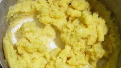 картофельное пюре с чесноком