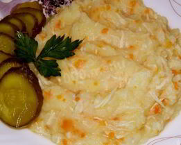 Картофельное пюре с курицей