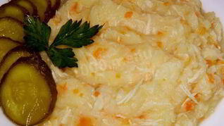 Картофельное пюре с курицей