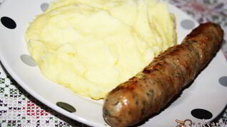 Картофельное пюре с плавленым сыром и топленым сливочным маслом Невесомость