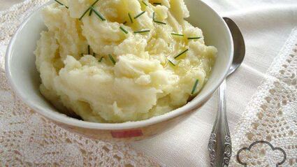 картофельное пюре со сливочным сыром