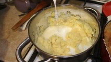 картофельное пюре со свининой