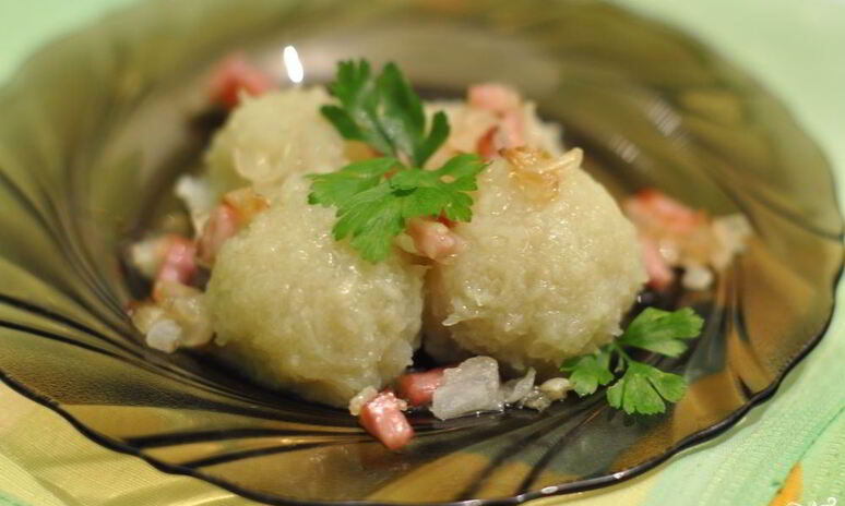 Рецепт картофельные клецки постные