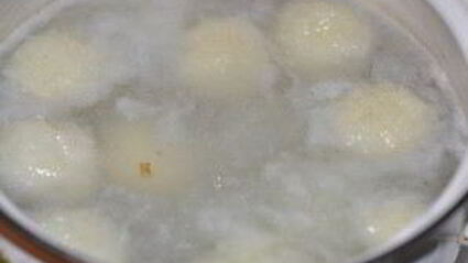 картофельные клецки постные