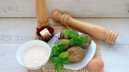 картофельные ньокки с базиликом