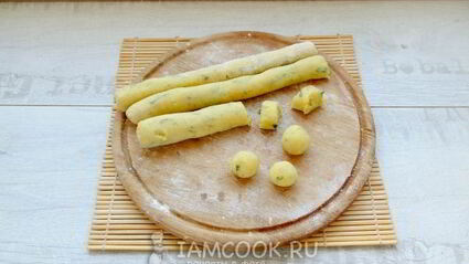 картофельные ньокки с базиликом