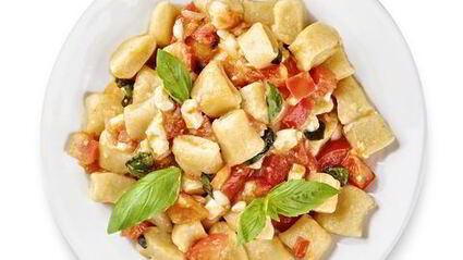 картофельные ньокки с томатами