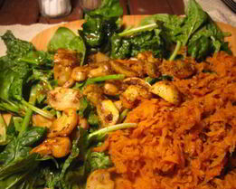 Хрустящий гарнир из батата