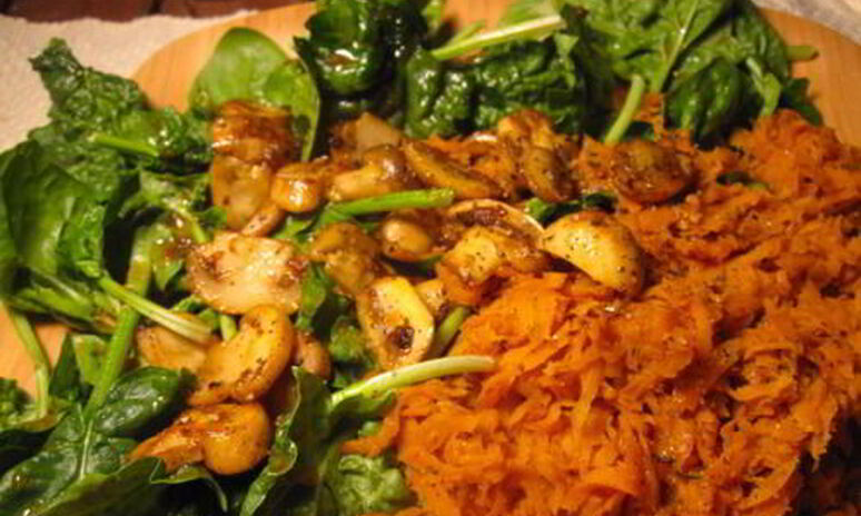 Рецепт хрустящий гарнир из батата