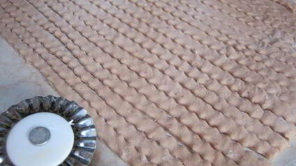 клубничная лапша