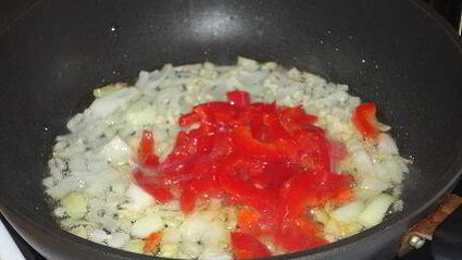 фасолевые котлеты с болгарским перцем