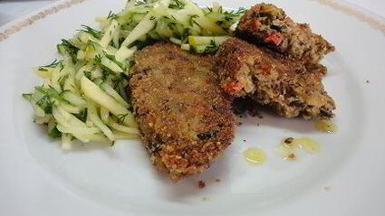 фасолевые котлеты с болгарским перцем