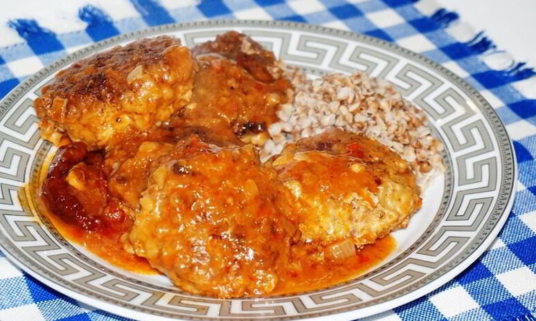 Рецепт гречаники в томатном соусе