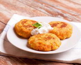 Картофельно-овощные котлеты