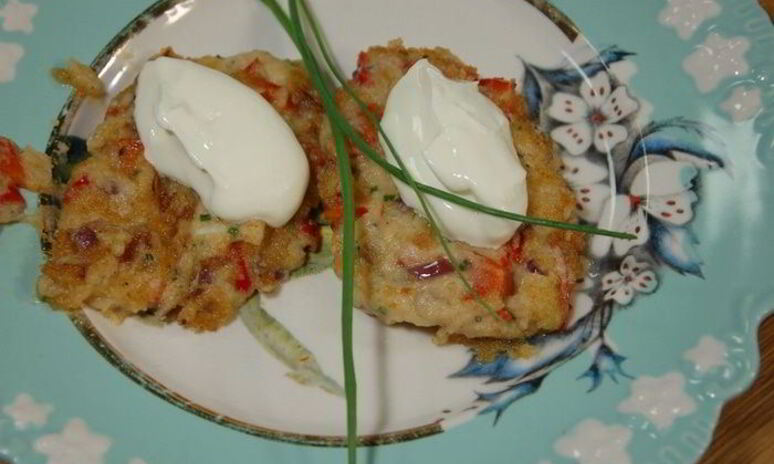 Рецепт котлетки из фасоли со сладким перцем и чили