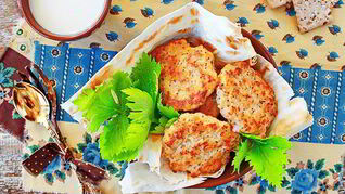 Котлетки из индейки с маком