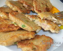 Котлетки из консервы тунца