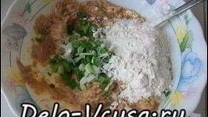 котлетки из консервы тунца