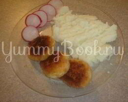 Котлетки из крабовых палочек