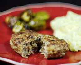 Котлеты, фаршированные грибами