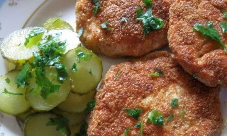 Рецепт котлеты из фарша без молока