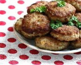 Котлеты из фарша говядины
