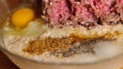 котлеты из фарша говядины