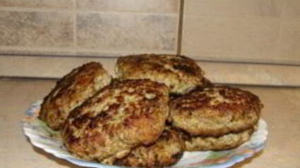 котлеты из говядины с кабачками