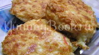 Котлеты из крабовых палочек