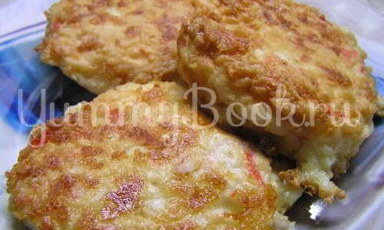 Рецепт котлеты из крабовых палочек