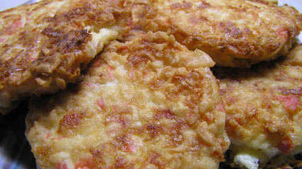 котлеты из крабовых палочек