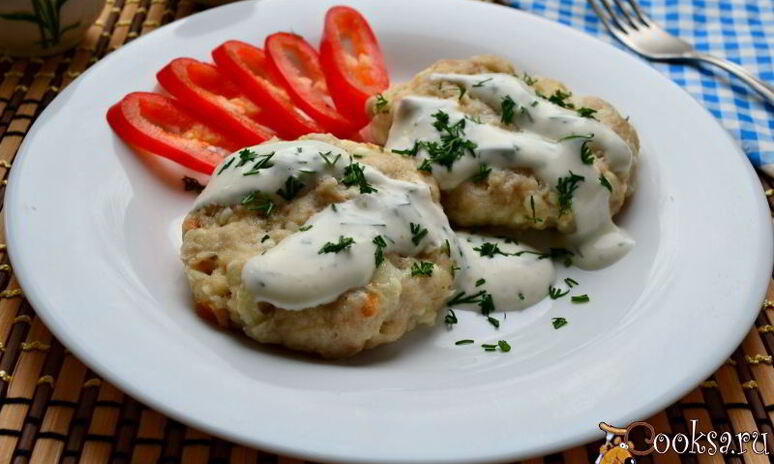 Рецепт котлеты из кролика с брынзой в микроволновке