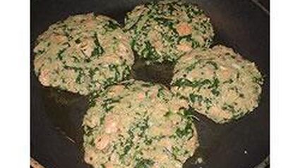 котлеты из лосося с чесночным майонезом по-мароккански