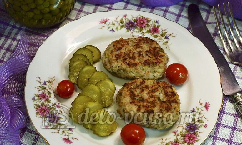 Рецепт котлеты из рыбных консервов